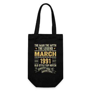 March 1991 Jubilee 1991 - Legends March 1991 - Gift Bag for Bottles - black - Front