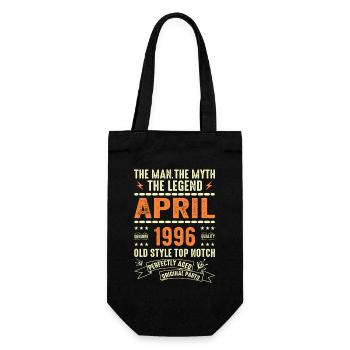 Avril 1996, AVRIL 1996 - Sac à bouteille - noir - Devant