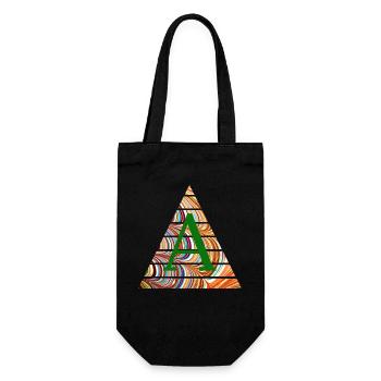 triangle e 56 a - Gift Bag for Bottles - black - Front
