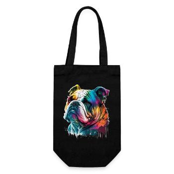 Bouledogue - Sac à bouteille - noir - Devant