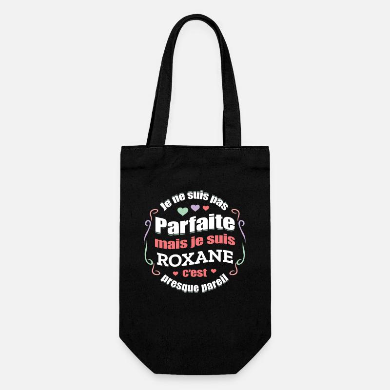 ROXANE PARFAITE - PRENOM ROXANE - Sac à bouteille - noir