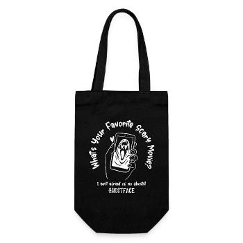 I ain't afraid of no ghosts! - Ghostface - Geschenkbeutel für Flaschen - Schwarz - Vorne