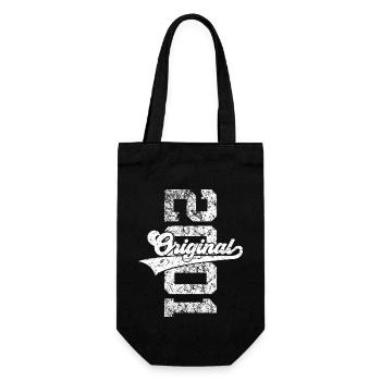 25TH BIRTHDAY ORIGINAL 2001 - Gift Bag for Bottles - black - Front