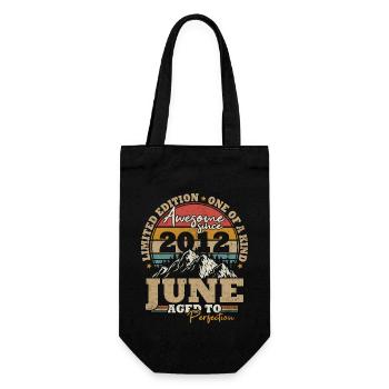 Juin 2012 Vintage Cadeau D’anniversaire 11 ans - Sac à bouteille - noir - Devant