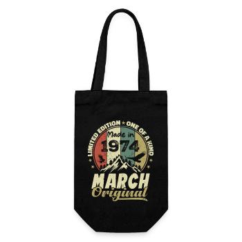 Cadeau D'anniversaire Mars 1974 Édition Limitée - Sac à bouteille - noir - Devant