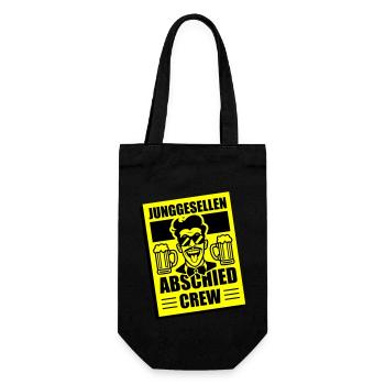 Bachelor Party Crew Bachelor Party - Gift Bag for Bottles - black - Front