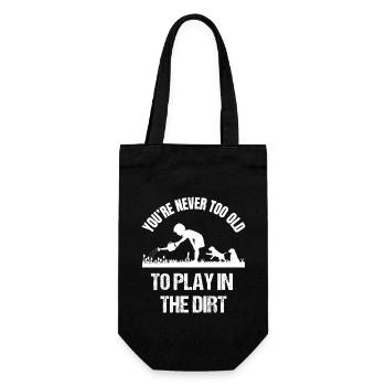 Jardinage Jardinier Jardinier Jardinier Chiens Drôle - Sac à bouteille - noir - Devant