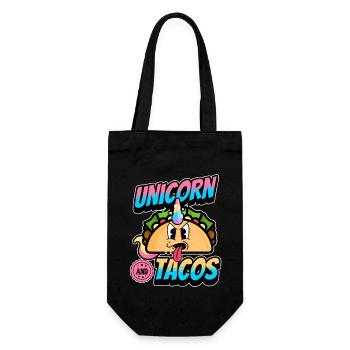 Taco - Geschenkbeutel für Flaschen - Schwarz - Vorne