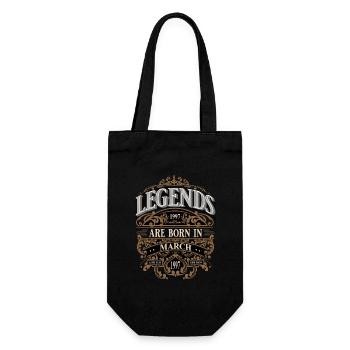 1997 Mars Naissance Anniversaire Année de naissance - Sac à bouteille - noir - Devant