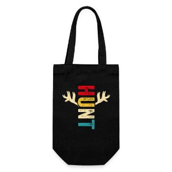 Hunter Hunt - Gift Bag for Bottles - black - Front