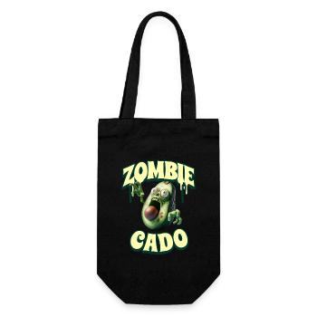 Zombie Avocat Zombiecado - Sac à bouteille - noir - Devant