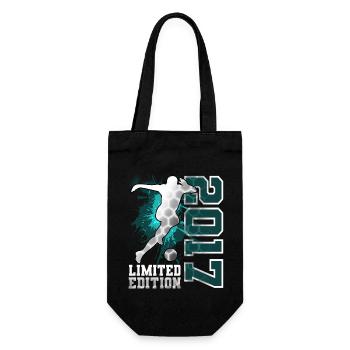 2017 Football Limited Edition Birthday - Gift Bag for Bottles - black - Front