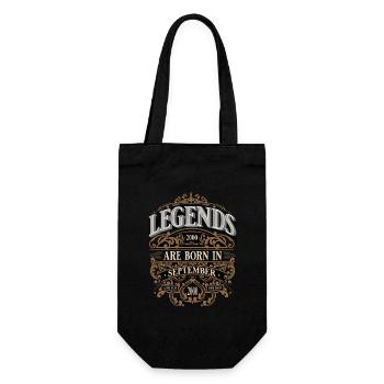 2000 Septembre Anniversaire de naissance Année de naissance - Sac à bouteille - noir - Devant