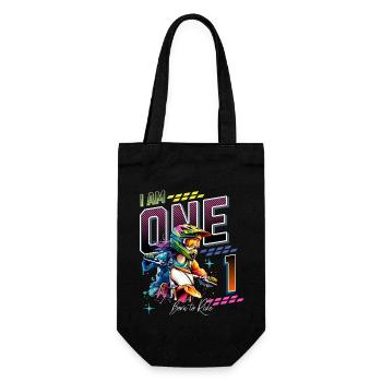 Filles de motocross 1er anniversaire - Sac à bouteille - noir - Devant