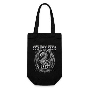 Dragon 13th Birthday Dragon - Gift Bag for Bottles - black - Front