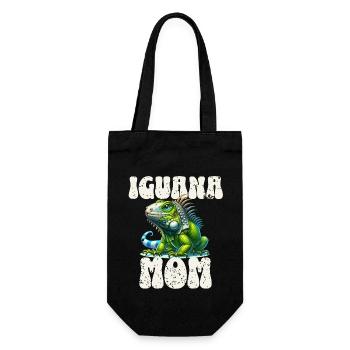 Iguana - Gift Bag for Bottles - black - Front