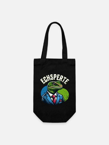 Echsperte - Geschenkbeutel für Flaschen - Schwarz
