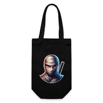 Ninja - Gift Bag for Bottles - black - Front