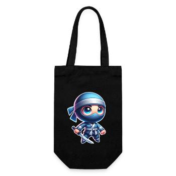 Ninja - Gift Bag for Bottles - black - Front