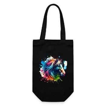 Cheval - Sac à bouteille - noir - Devant