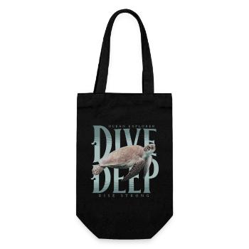 Diving Divers - Gift Bag for Bottles - black - Front