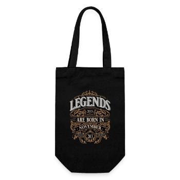 2013 Novembre Naissance Anniversaire Année de naissance - Sac à bouteille - noir - Devant
