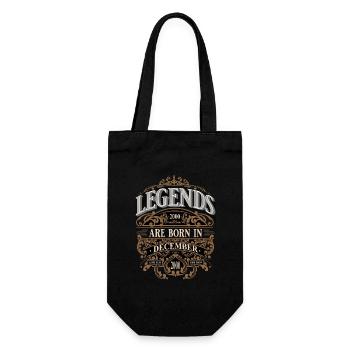 2000 Décembre Naissance Anniversaire Année de naissance - Sac à bouteille - noir - Devant