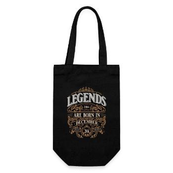 2004 Décembre Naissance Anniversaire Année de naissance - Sac à bouteille - noir - Devant