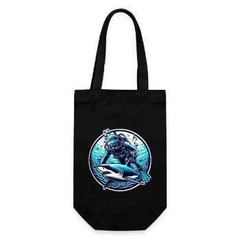 Diving Divers - Gift Bag for Bottles - black - Front