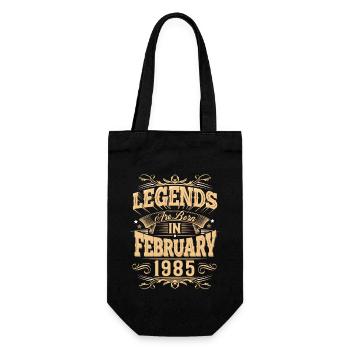 Légende de l’anniversaire de février 1985 - Sac à bouteille - noir - Devant