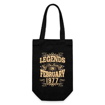 Légende de l’anniversaire de février 1977 - Sac à bouteille - noir - Devant
