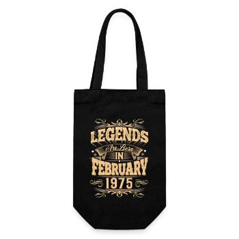Légende de l’anniversaire de février 1975 - Sac à bouteille - noir - Devant