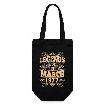 Légende de l’anniversaire de mars 1977 - Sac à bouteille - noir - Devant