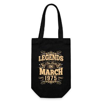 Légende de l’anniversaire de mars 1975 - Sac à bouteille - noir - Devant