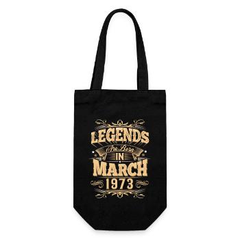 Légende de l’anniversaire de mars 1973 - Sac à bouteille - noir - Devant