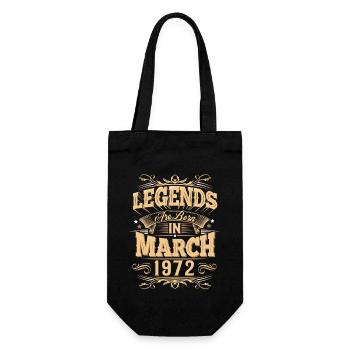 Légende de l’anniversaire de mars 1972 - Sac à bouteille - noir - Devant