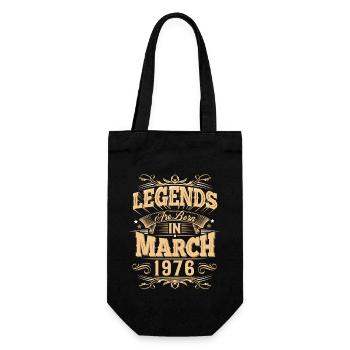 Légende de l’anniversaire de mars 1976 - Sac à bouteille - noir - Devant