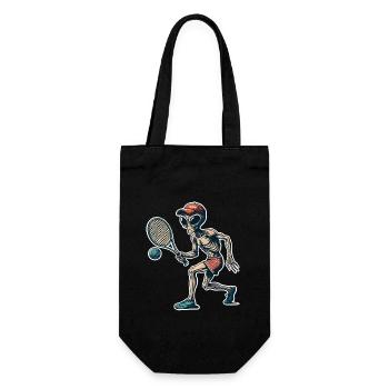 Tennis extraterrestre - Sac à bouteille - noir - Devant