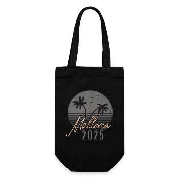 Majorque Party Crew 2025 (Garantie du prix le plus bas) - Sac à bouteille - noir - Devant