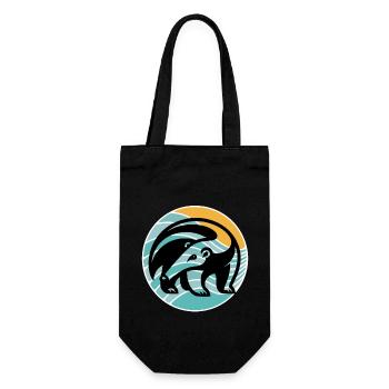 Anteater - Gift Bag for Bottles - black - Front