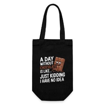 Chocolat - Sac à bouteille - noir - Devant