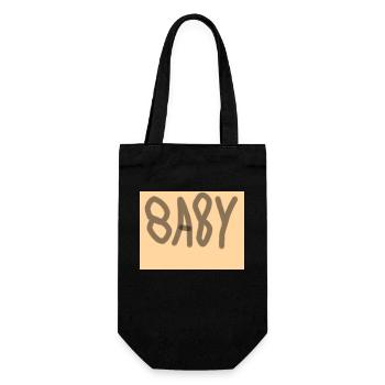 BabY unisex boy and girl boy or girl on ly ON LY - Geschenkbeutel für Flaschen - Schwarz - Vorne