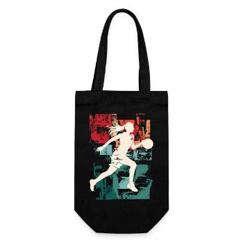 basket-ball femme basketteur joueur de basket-ball - Sac à bouteille - noir - Devant