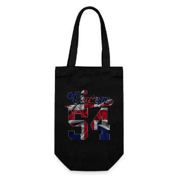 72E ANNIVERSAIRE UK MILLÉSIME 1954 - Sac à bouteille - noir - Devant