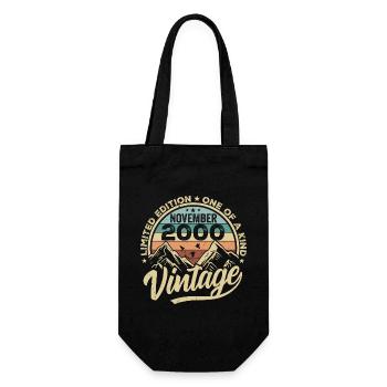 Legendary since November 2000 - Limited Edition 2000 - Gift Bag for Bottles - black - Front
