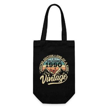 Original Décembre 1990 - Cadeau d’anniversaire 35 - Sac à bouteille - noir - Devant