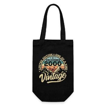 Original Décembre 2000 - Cadeau d’anniversaire 25 - Sac à bouteille - noir - Devant