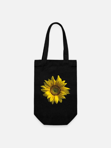 Tournesol - Sac à bouteille - noir