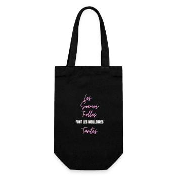 Les soeurs - Sac à bouteille - noir - Devant
