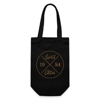 Limited Edition 1984 - Gift Bag for Bottles - black - Front